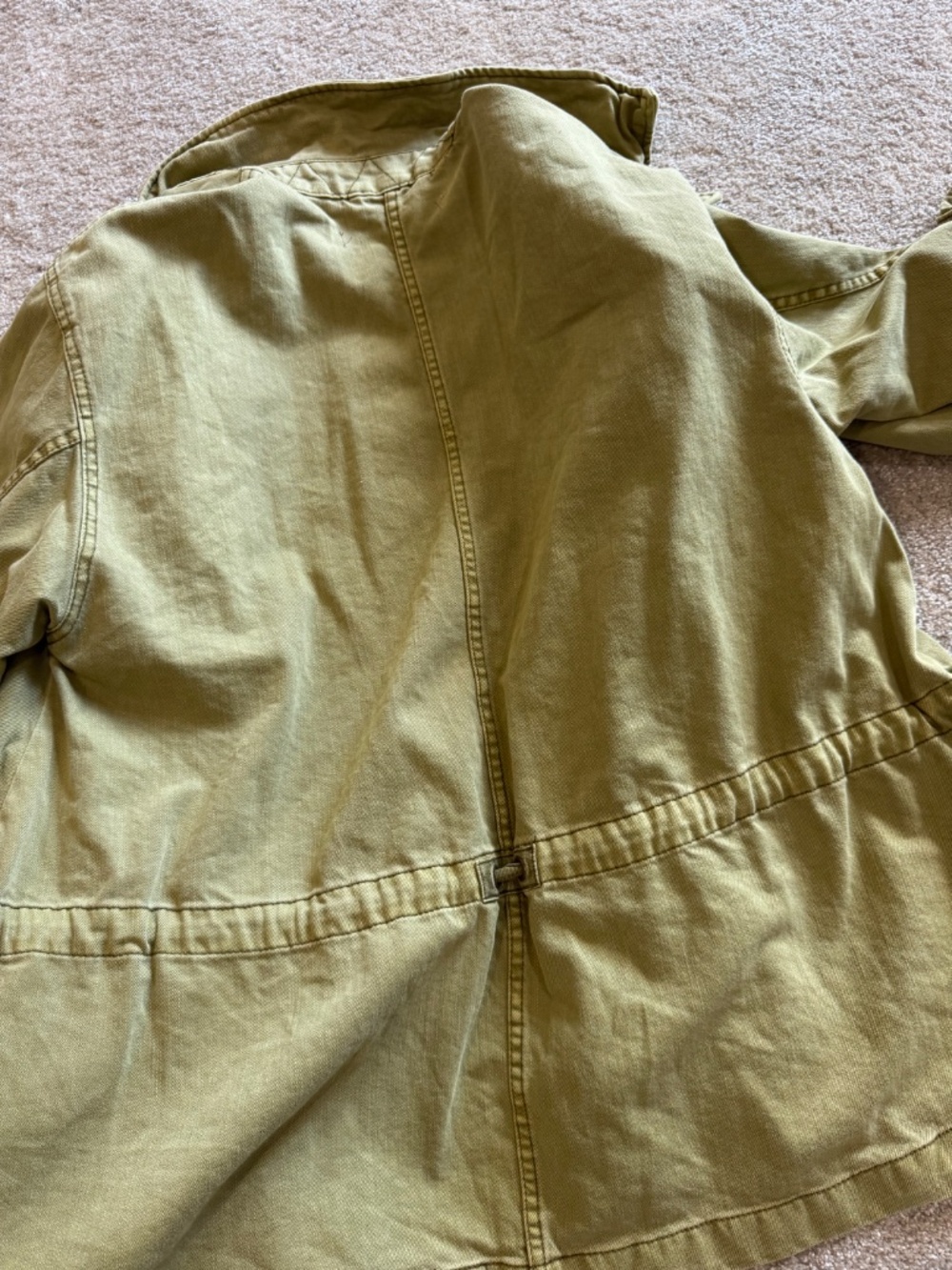 free people green utility jacket - Picture 8 of 9